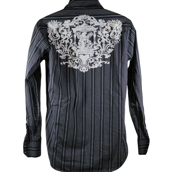 Red Level Nine Shirts Red Level Nine Black Dress Shirt Mens Size